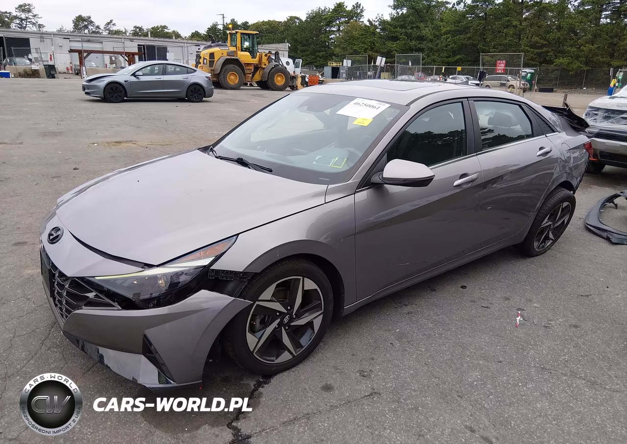 2021 Hyundai Elantra Sel VIN:KMHLN4AG3MU110052 - 2