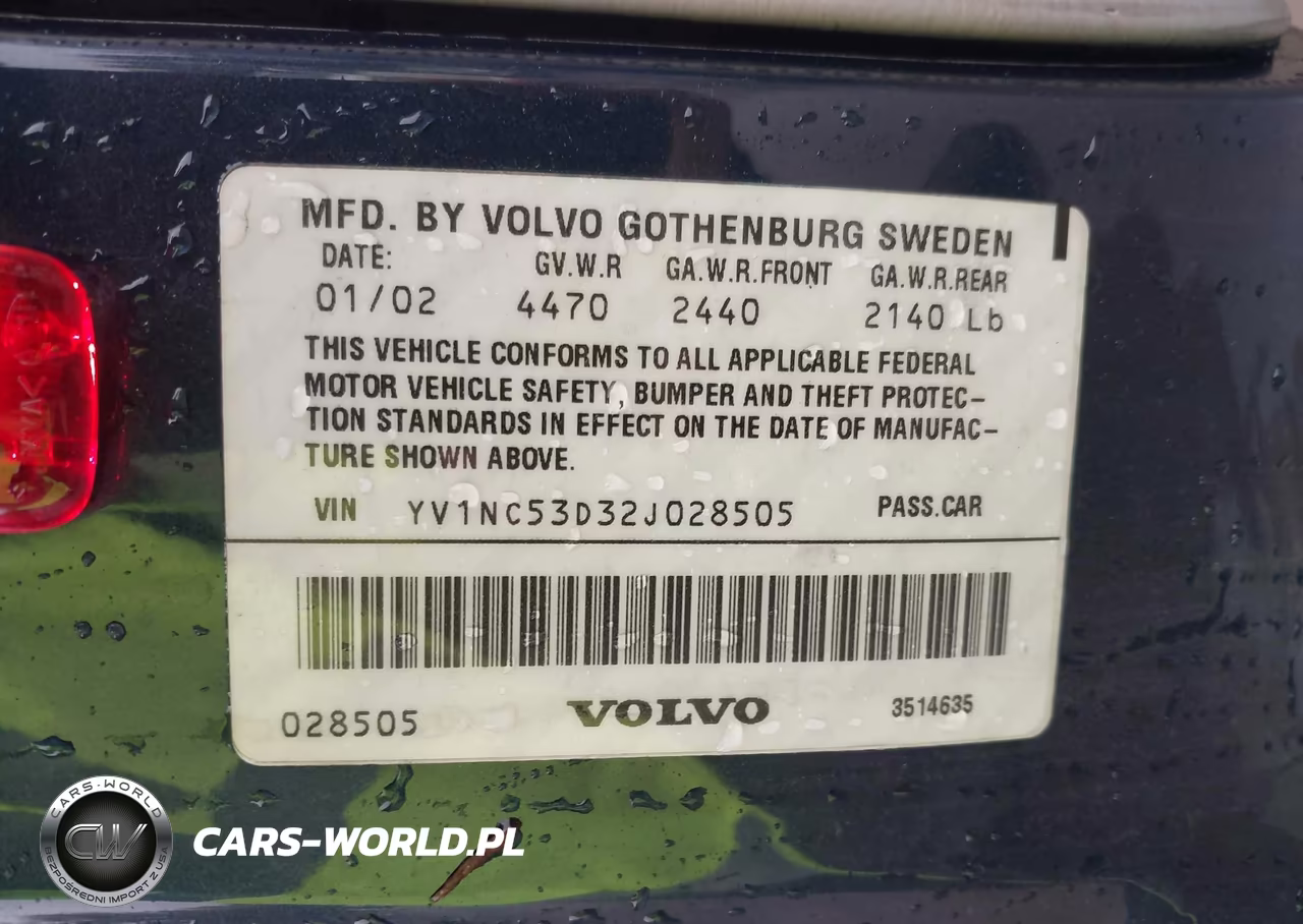 2002 Volvo C70 Ht VIN:YV1NC53D32J028505 - 9