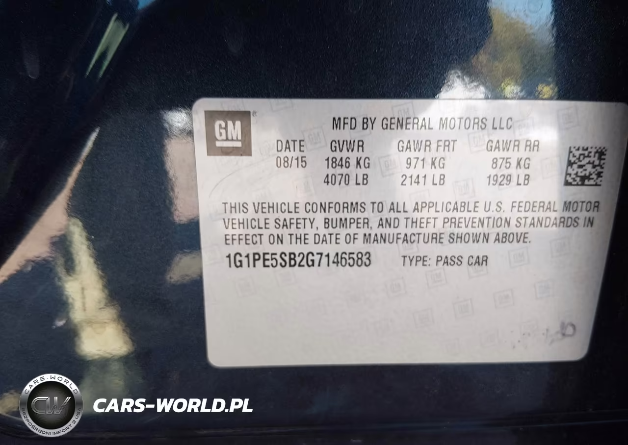 2016 Chevrolet Cruze Limited 1Lt Auto VIN:1G1PE5SB2G7146583 - 9