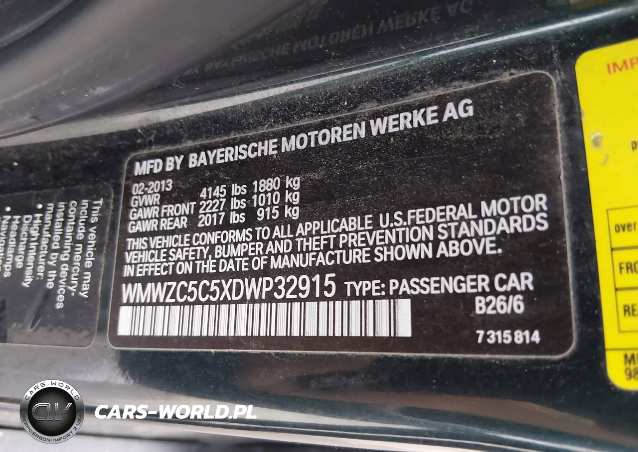 2013 Mini Countryman Cooper S VIN:WMWZC5C5XDWP32915 - 9