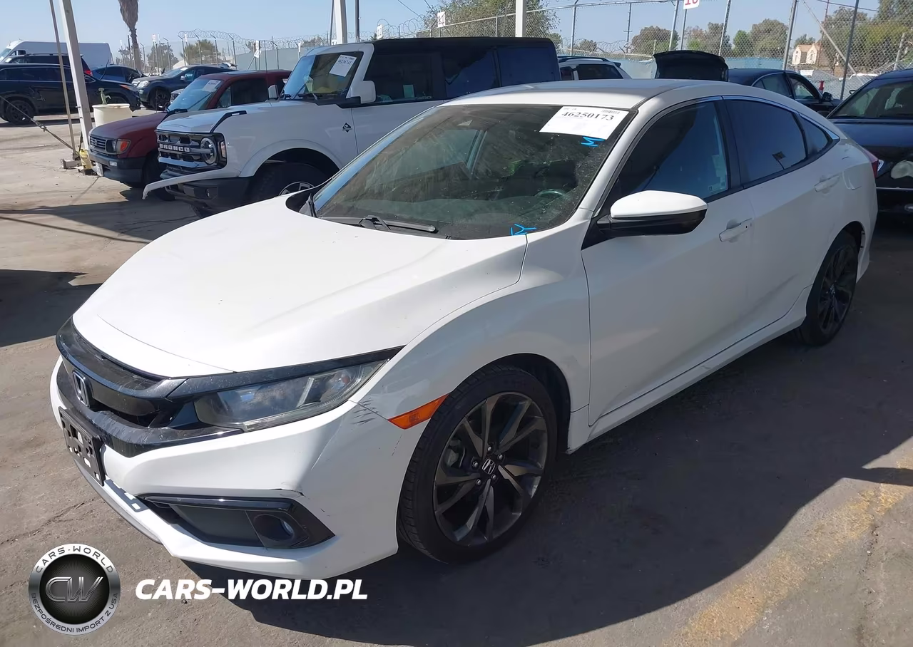 2021 Honda Civic Sport VIN:2HGFC2F85MH541381 - 2