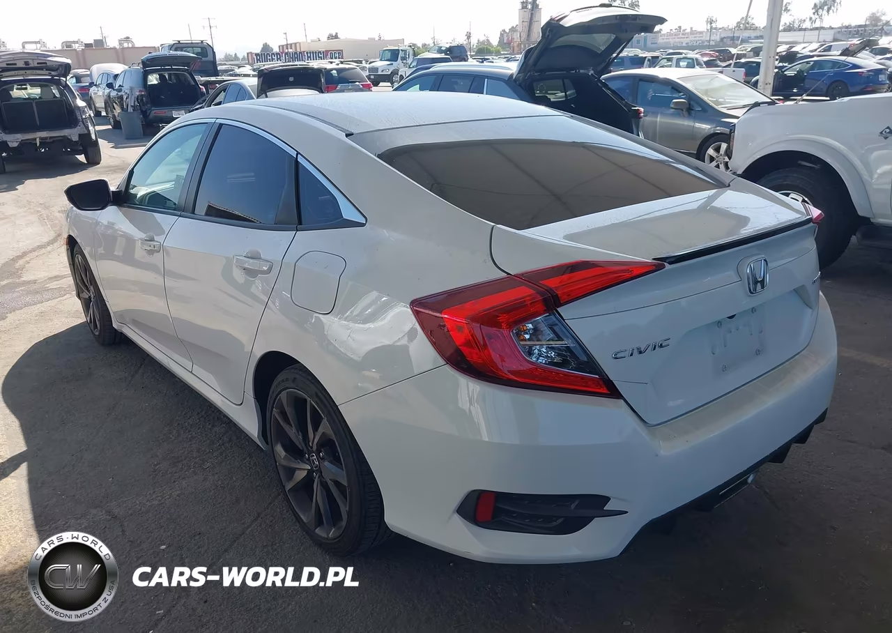 2021 Honda Civic Sport VIN:2HGFC2F85MH541381 - 3