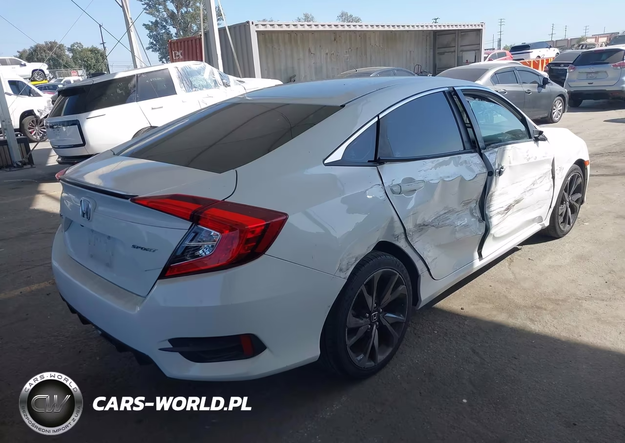 2021 Honda Civic Sport VIN:2HGFC2F85MH541381 - 4