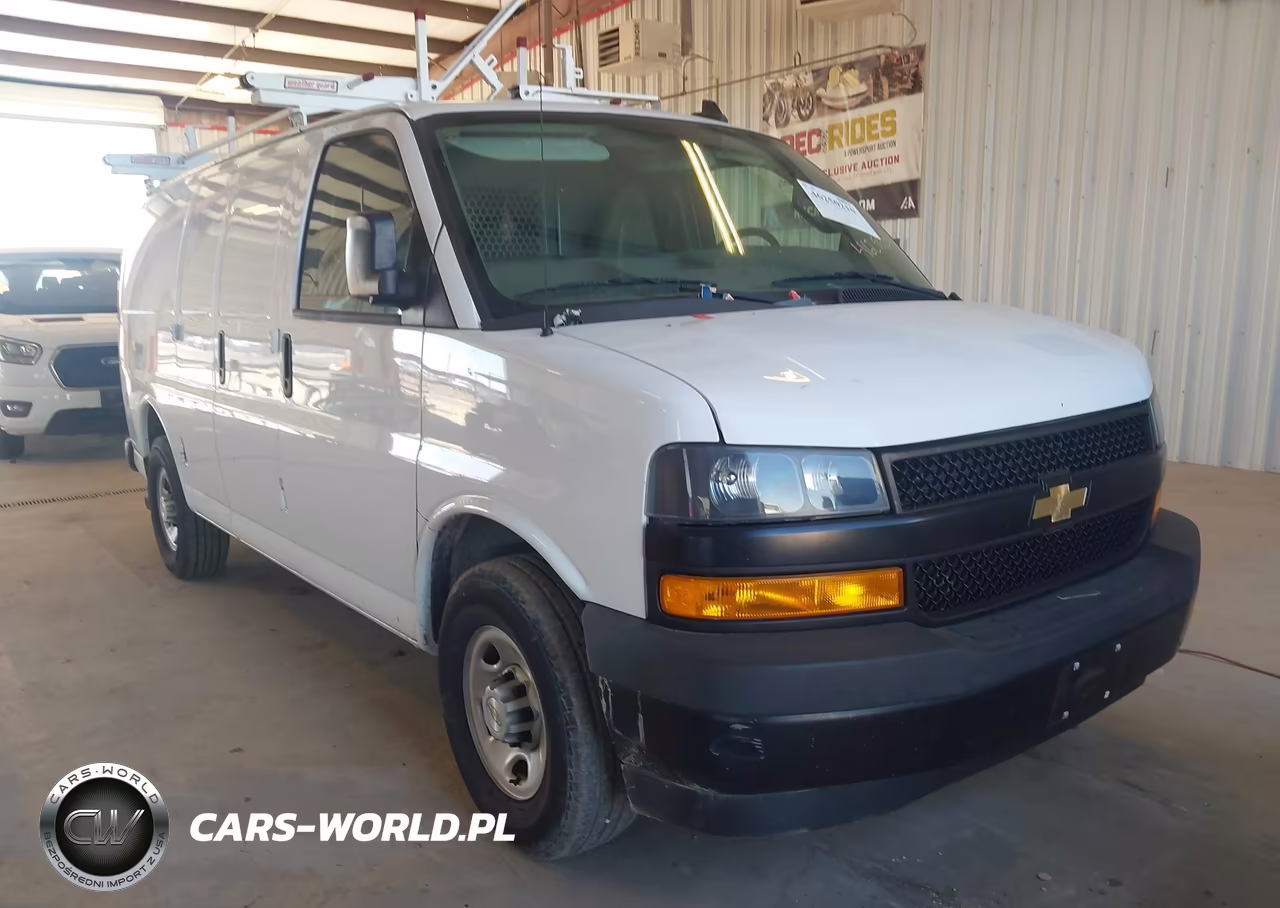 2021 Chevrolet Express Cargo Rwd 2500 Regular Wheelbase Wt VIN:1GCWGAF70M1162601 - 1