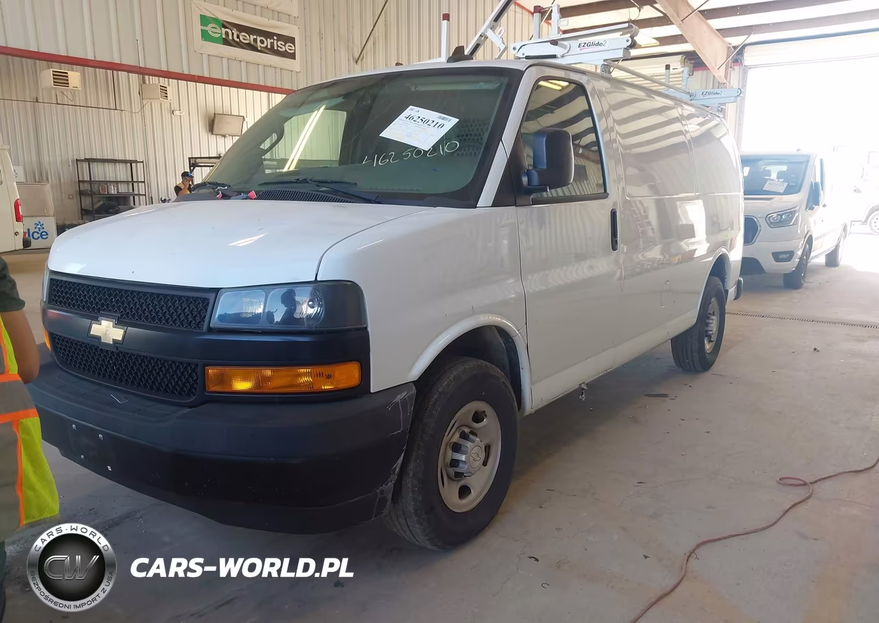 2021 Chevrolet Express Cargo Rwd 2500 Regular Wheelbase Wt VIN:1GCWGAF70M1162601 - 2