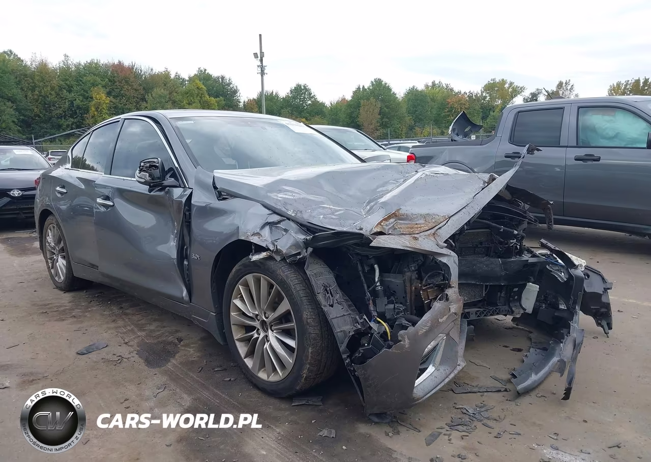 2019 Infiniti Q50 3.0T Luxe VIN:JN1EV7AR2KM591542 - 1