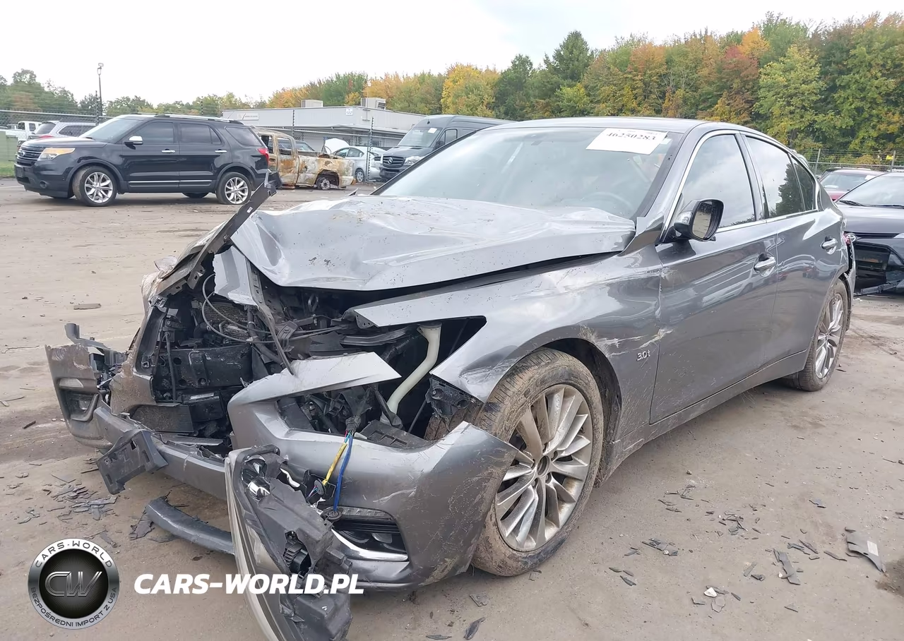 2019 Infiniti Q50 3.0T Luxe VIN:JN1EV7AR2KM591542 - 2