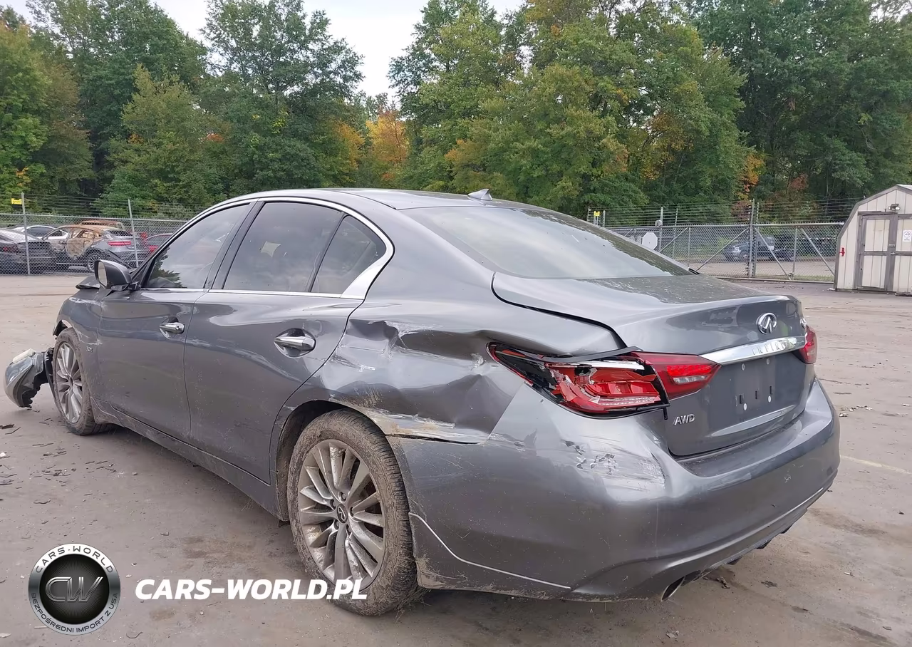 2019 Infiniti Q50 3.0T Luxe VIN:JN1EV7AR2KM591542 - 3