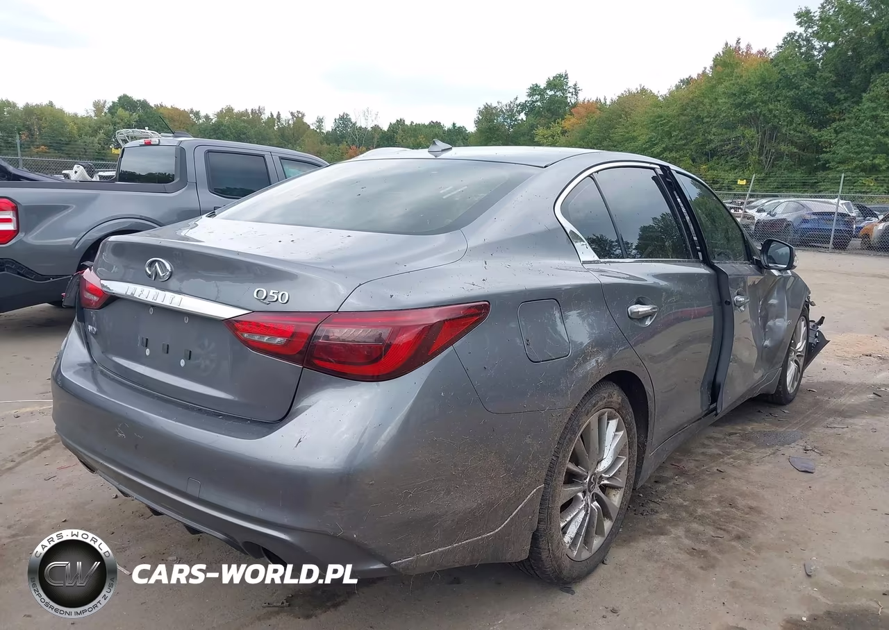 2019 Infiniti Q50 3.0T Luxe VIN:JN1EV7AR2KM591542 - 4