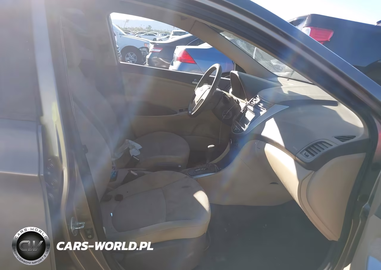2012 Hyundai Accent Gls VIN:KMHCT4AE5CU043599 - 5