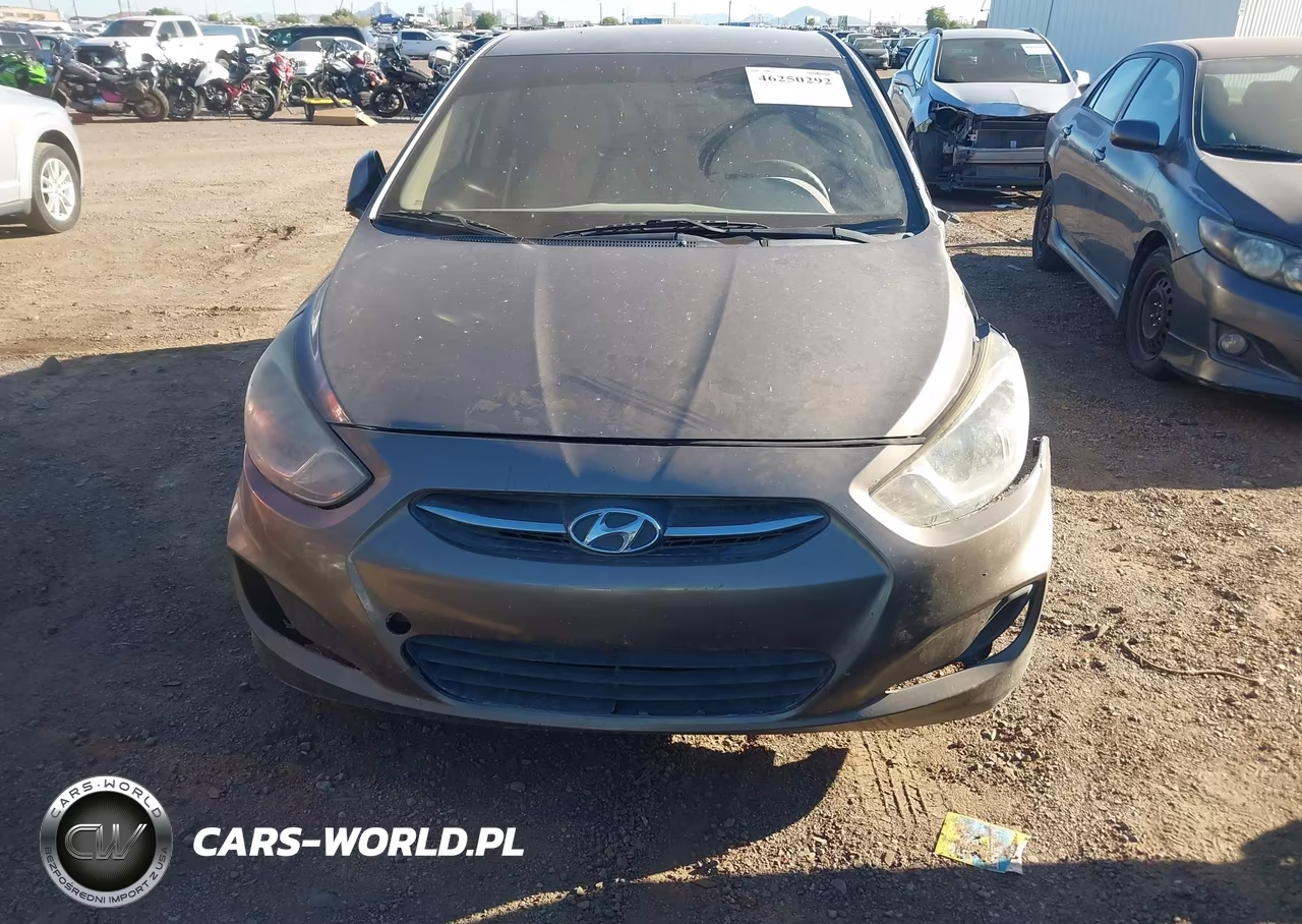 2012 Hyundai Accent Gls VIN:KMHCT4AE5CU043599 - 6