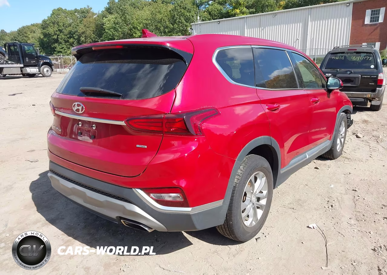 2019 Hyundai Santa Fe Sel VIN:5NMS3CAD4KH004915 - 4
