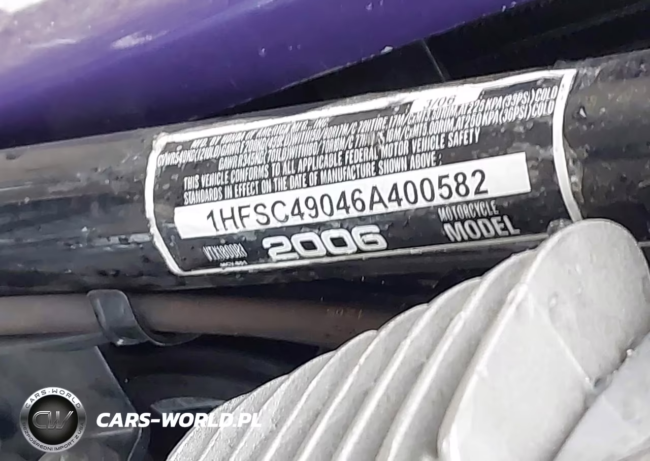2006 Honda Vtx1800 R VIN:1HFSC49046A400582 - 10