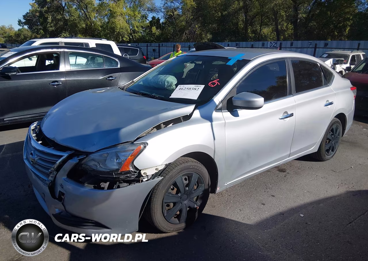 2015 Nissan Sentra Sv VIN:3N1AB7AP4FY304291 - 2
