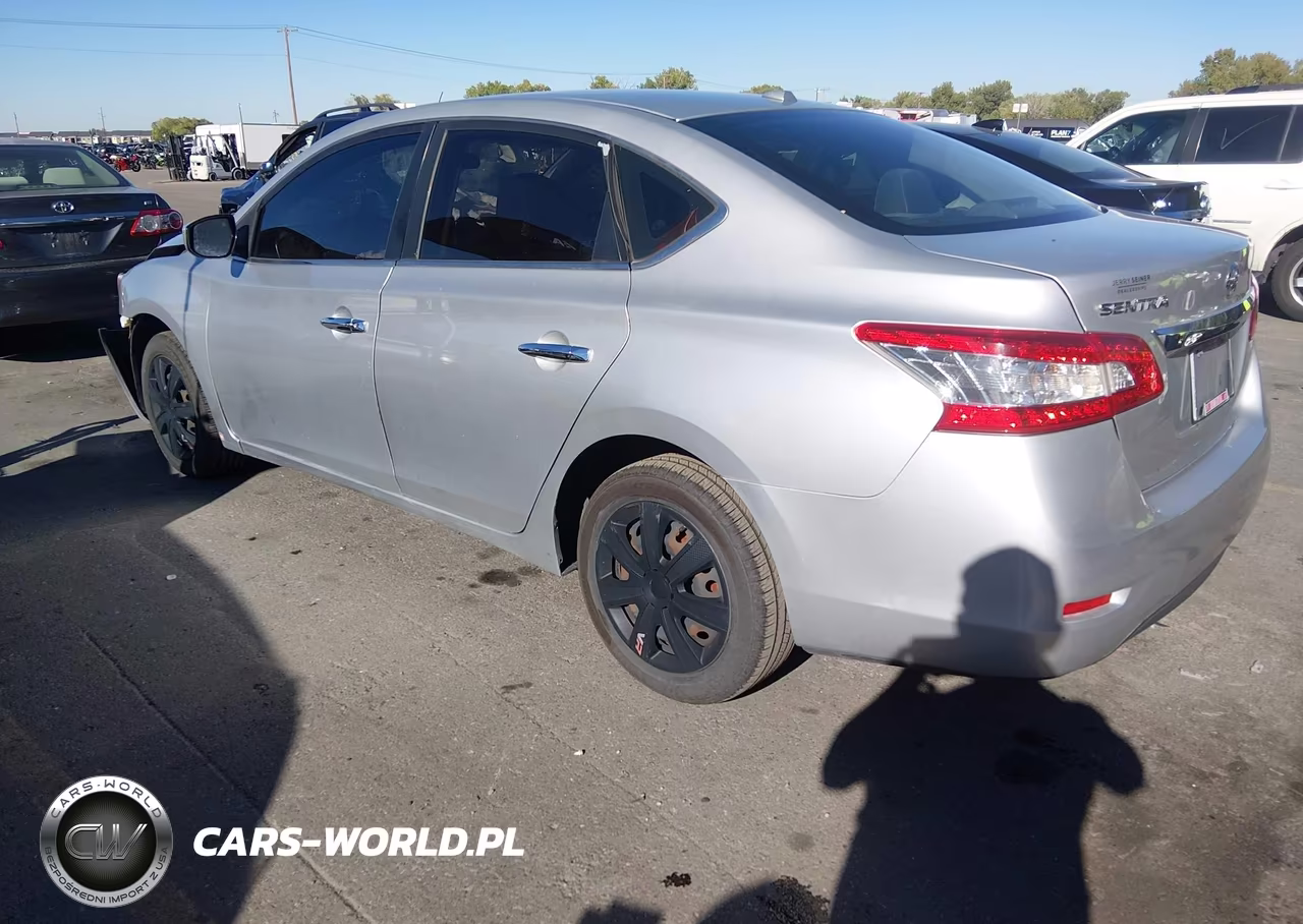 2015 Nissan Sentra Sv VIN:3N1AB7AP4FY304291 - 3