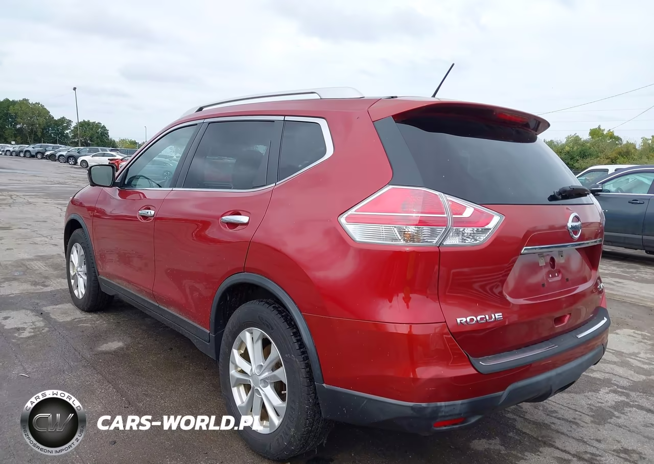 2016 Nissan Rogue Sv VIN:KNMAT2MV6GP608328 - 3
