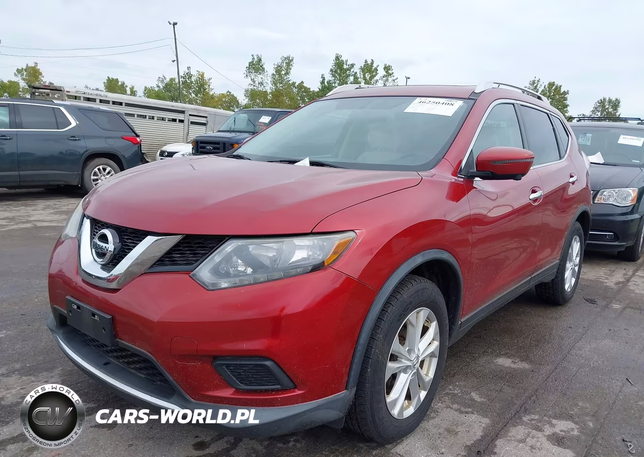 2016 Nissan Rogue Sv VIN:KNMAT2MV6GP608328 - 6