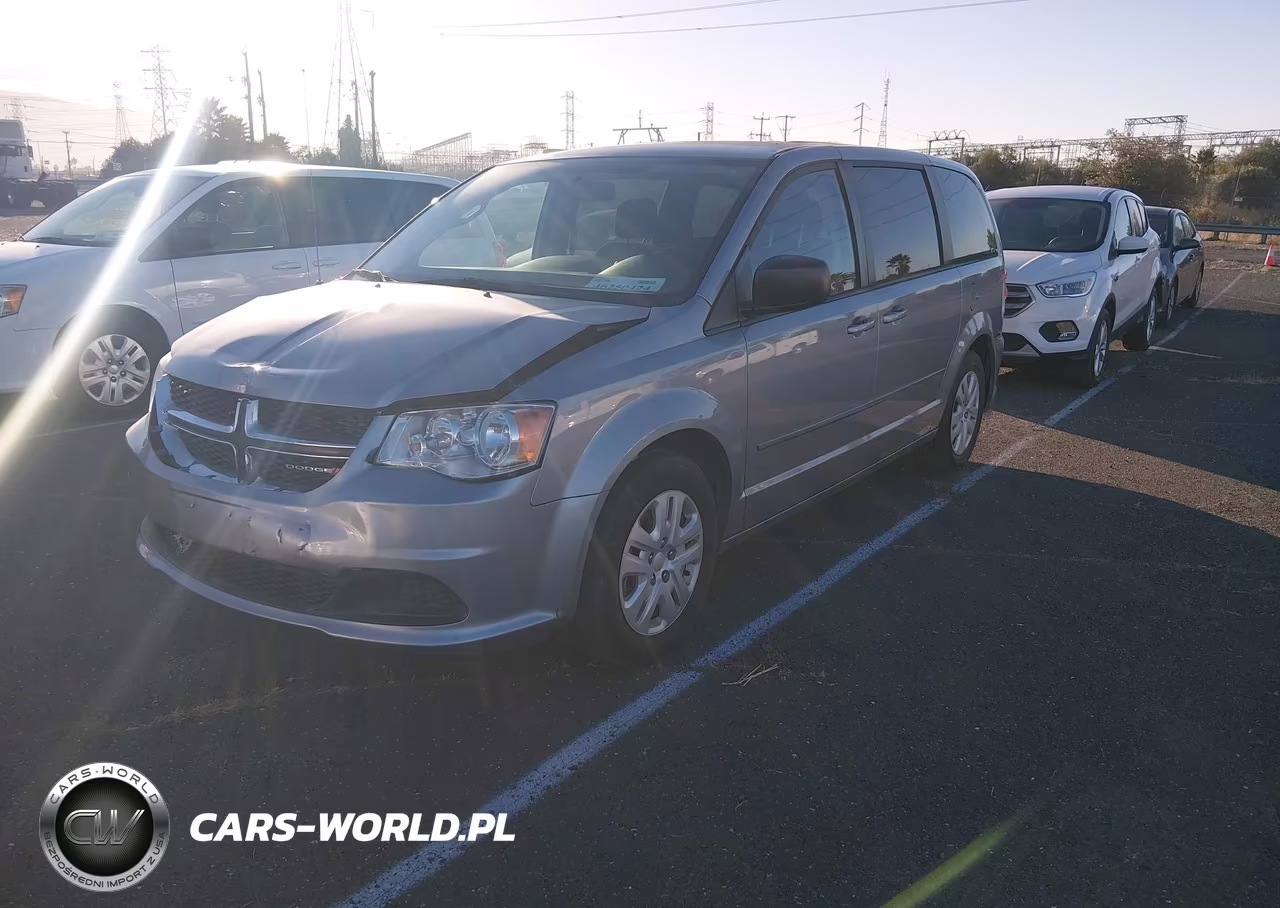 2017 Dodge Grand Caravan Se VIN:2C4RDGBGXHR789595 - 2