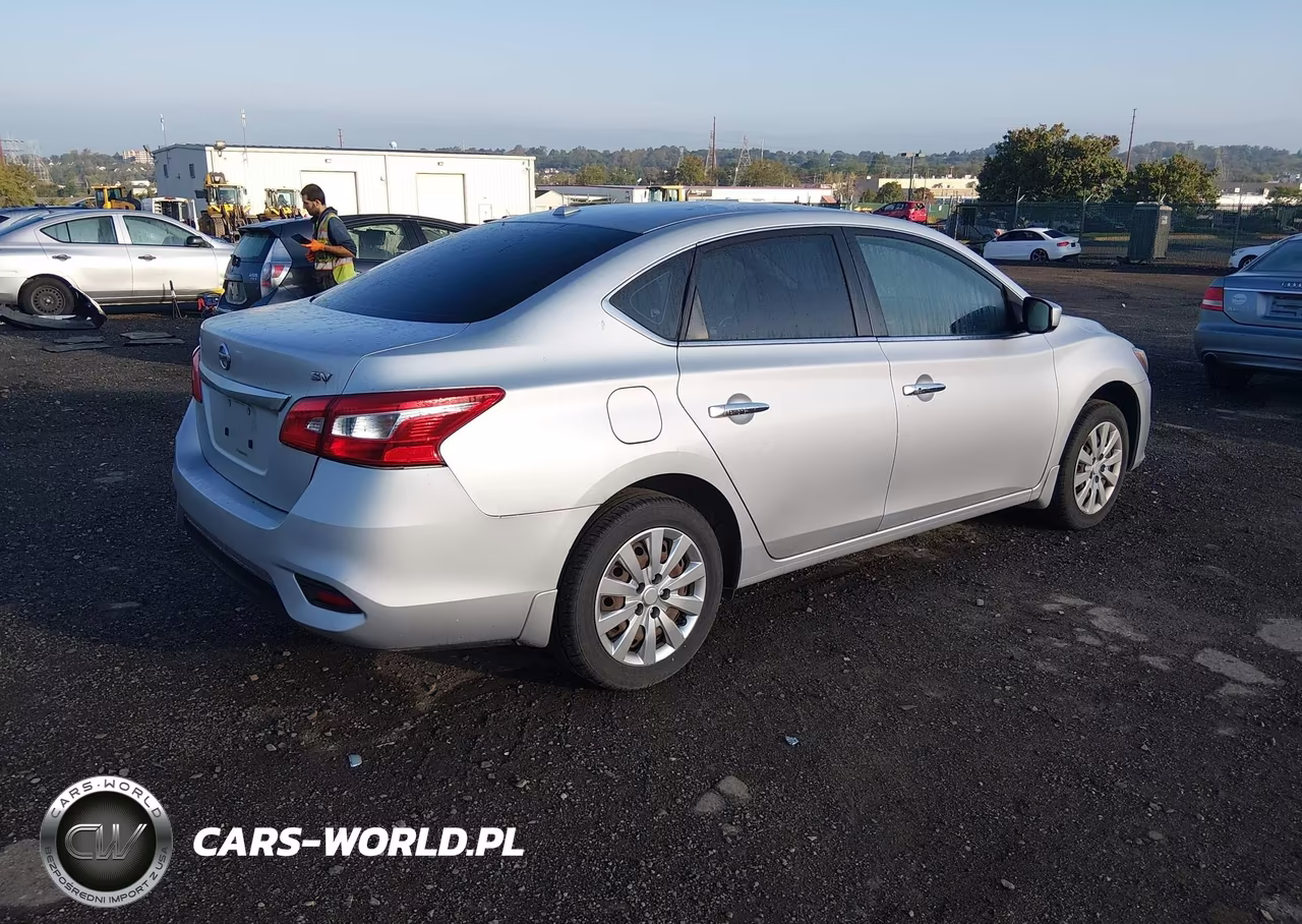2017 Nissan Sentra Sv VIN:3N1AB7AP1HY407994 - 4