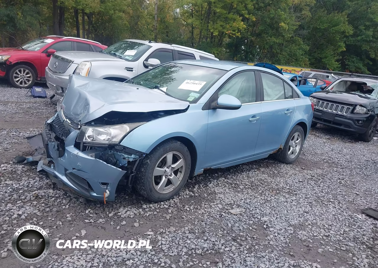 2012 Chevrolet Cruze 1Lt VIN:1G1PF5SC0C7304029 - 2