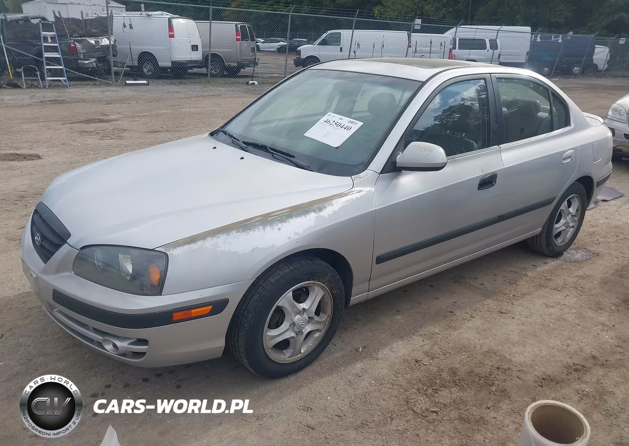 2004 Hyundai Elantra Gls-Gt VIN:KMHDN46D24U851408 - 2
