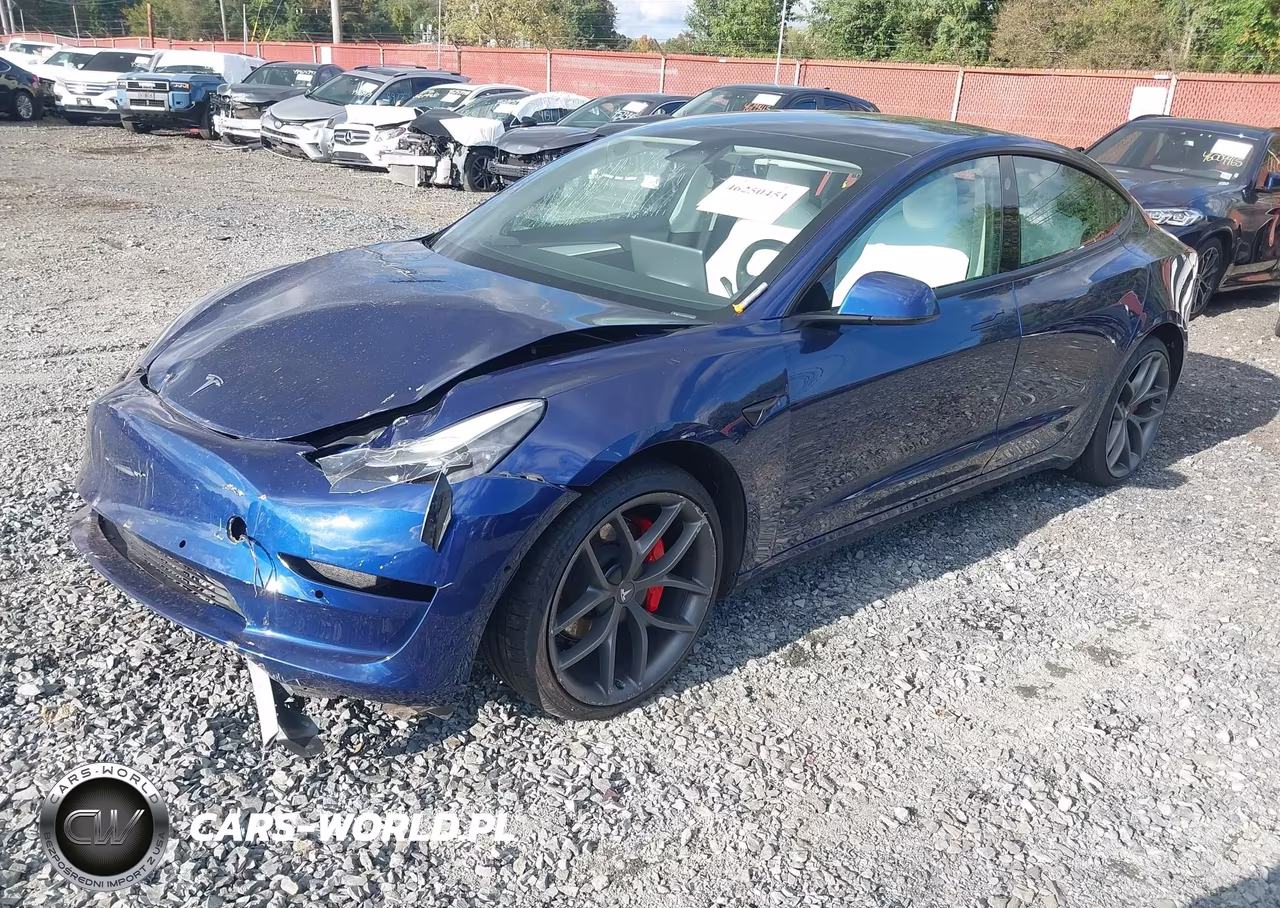2022 Tesla Model 3 Long Range Dual Motor All-Wheel Drive VIN:5YJ3E1EB2NF198829 - 2