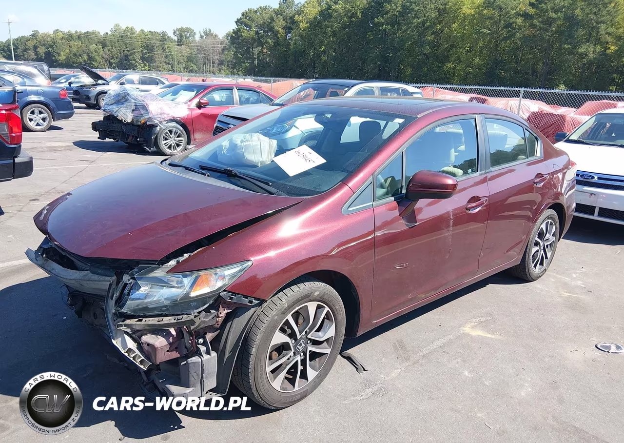 2014 Honda Civic Ex VIN:19XFB2F87EE234521 - 2