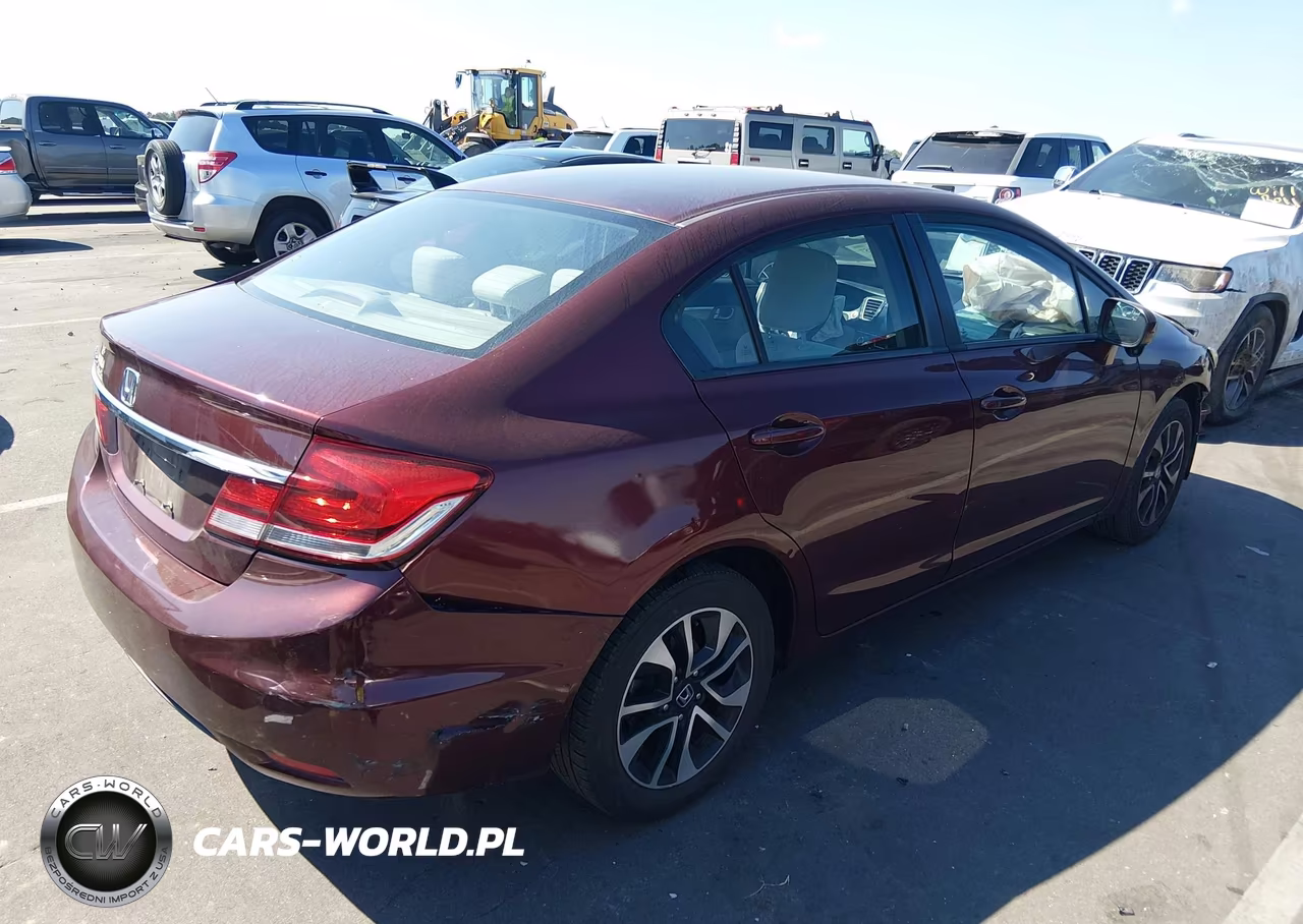 2014 Honda Civic Ex VIN:19XFB2F87EE234521 - 4
