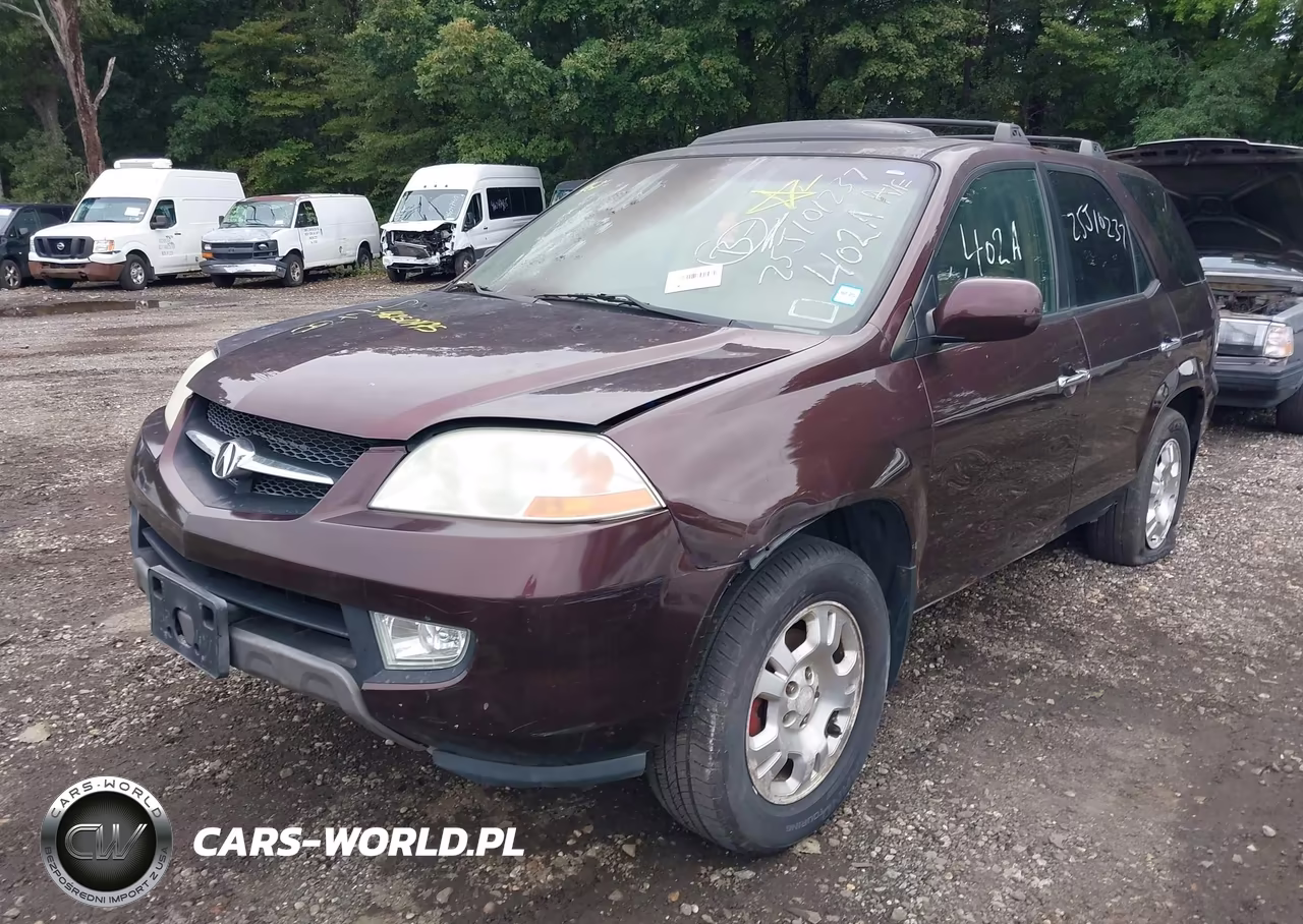 2001 Acura Mdx VIN:2HNYD18291H526573 - 2