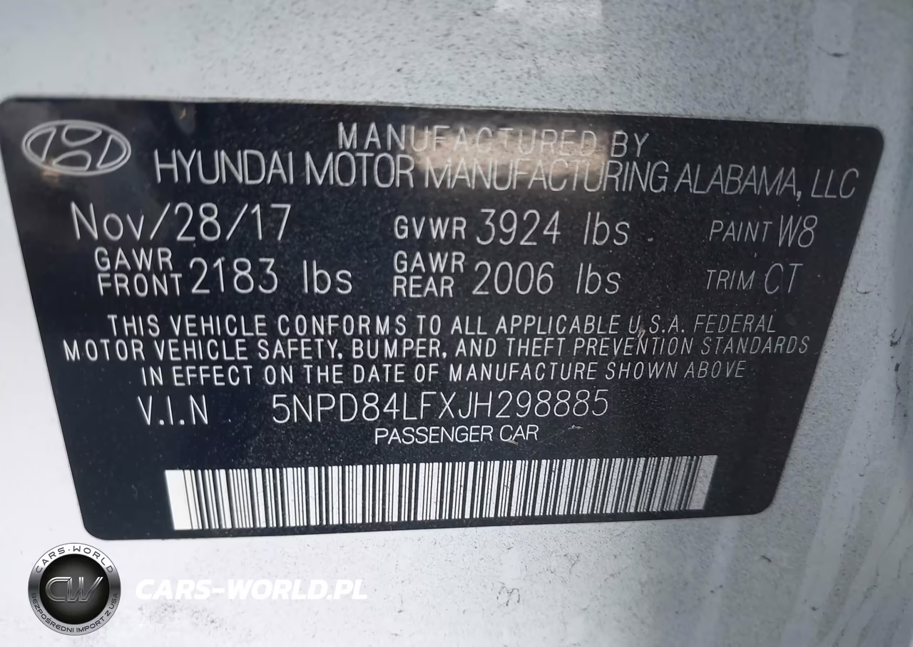 2018 Hyundai Elantra Sel VIN:5NPD84LFXJH298885 - 9