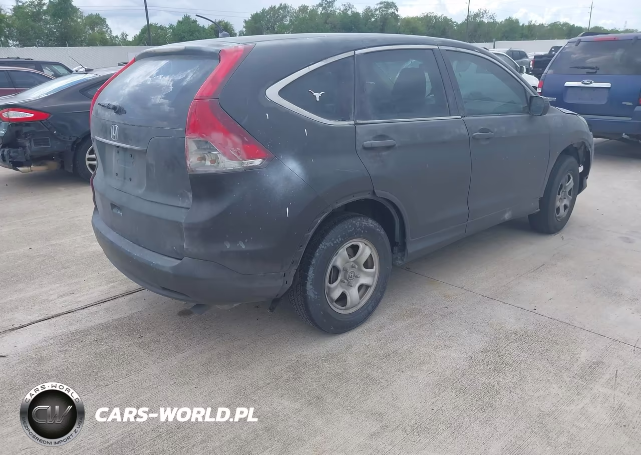 2014 Honda Cr-V Lx VIN:2HKRM3H33EH505584 - 4
