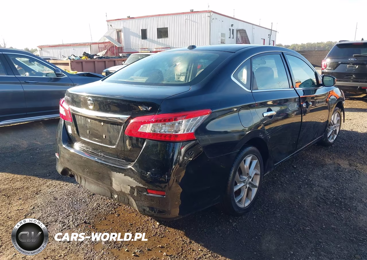 2015 Nissan Sentra Sv VIN:3N1AB7AP1FL689189 - 4