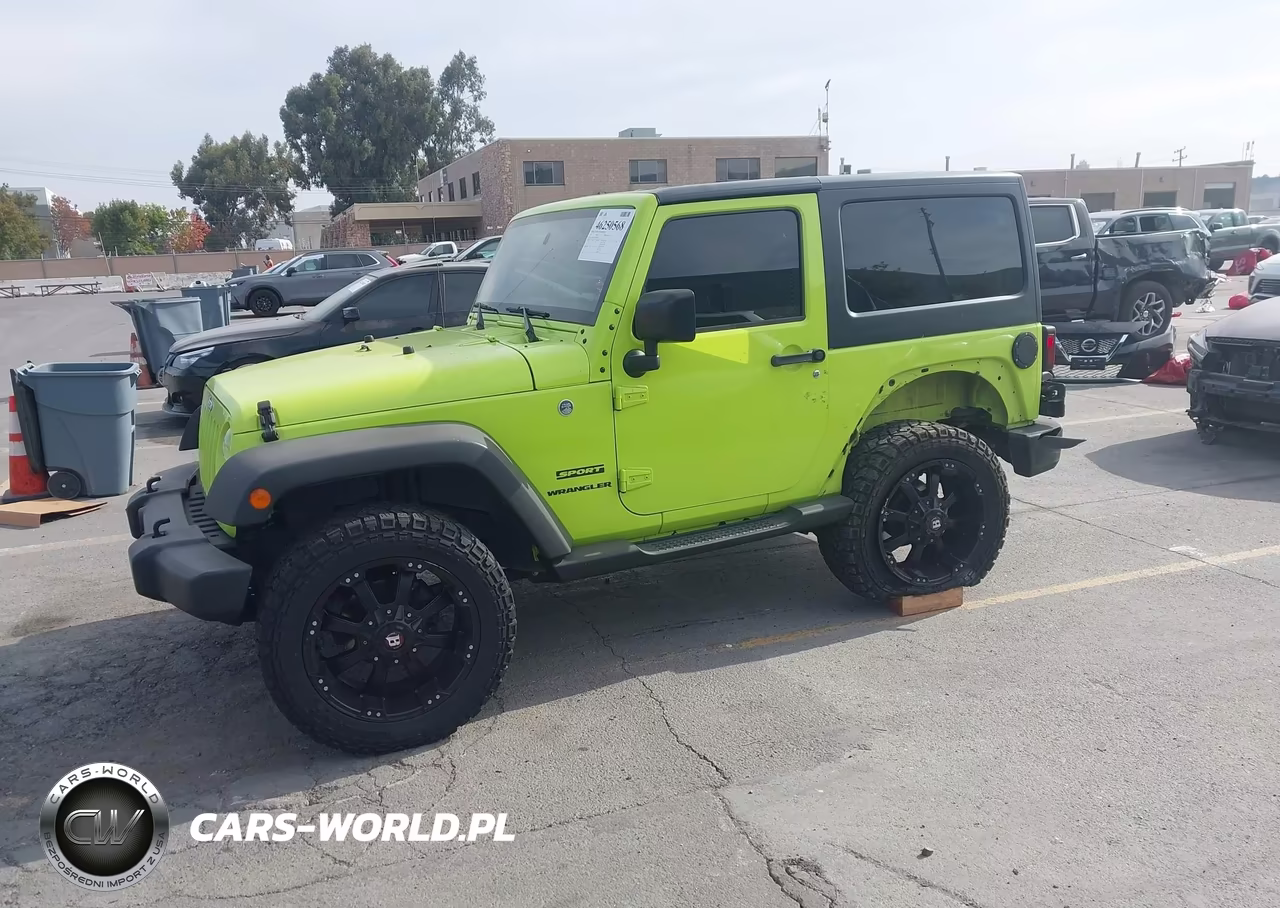 2017 Jeep Wrangler Sport 4X4 VIN:1C4AJWAG4HL538873 - 2