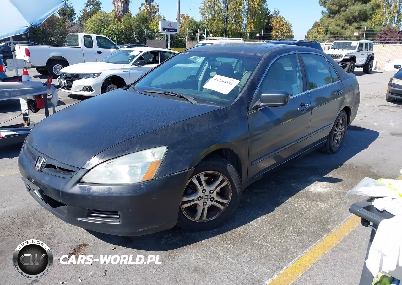 2007 Honda Accord 2.4 Ex VIN:1HGCM56797A119268 - 2