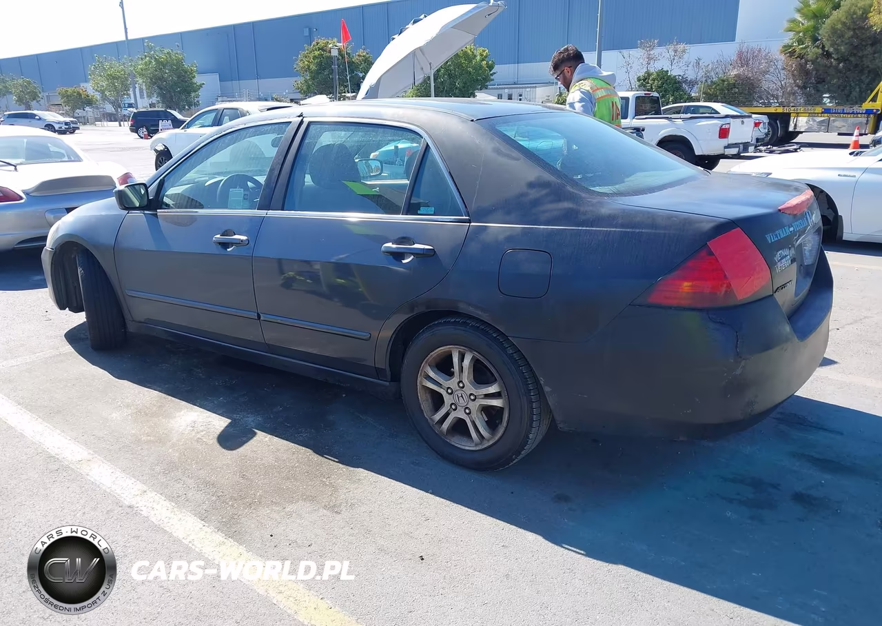 2007 Honda Accord 2.4 Ex VIN:1HGCM56797A119268 - 3