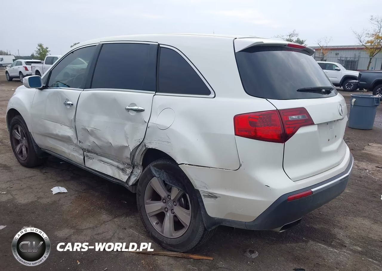 2013 Acura Mdx Technology Package VIN:2HNYD2H37DH516675 - 3