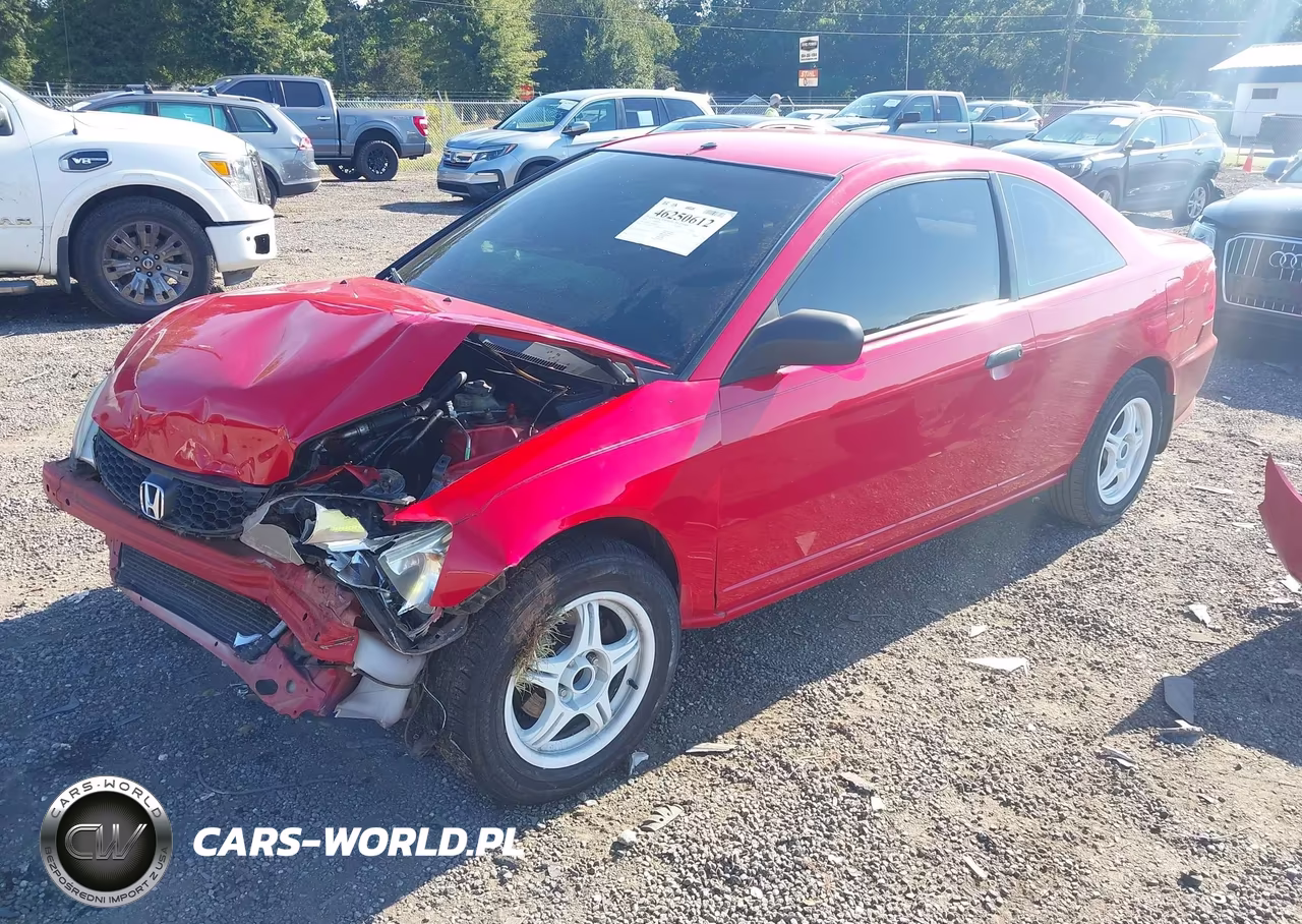 2005 Honda Civic Vp VIN:1HGEM21105L060655 - 2