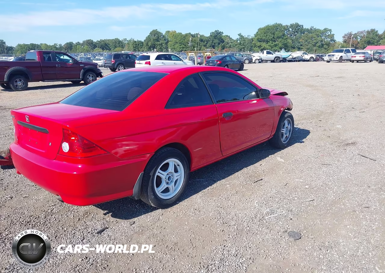 2005 Honda Civic Vp VIN:1HGEM21105L060655 - 4