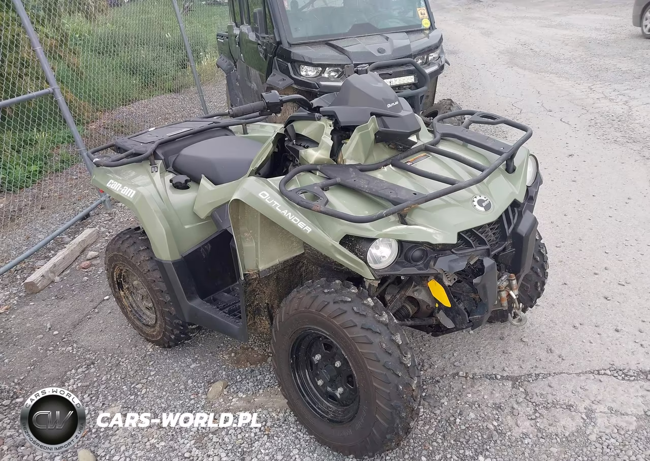 2018 Can-Am Outlander 570-570 Dps VIN:3JBLGAT43JJ000011 - 1