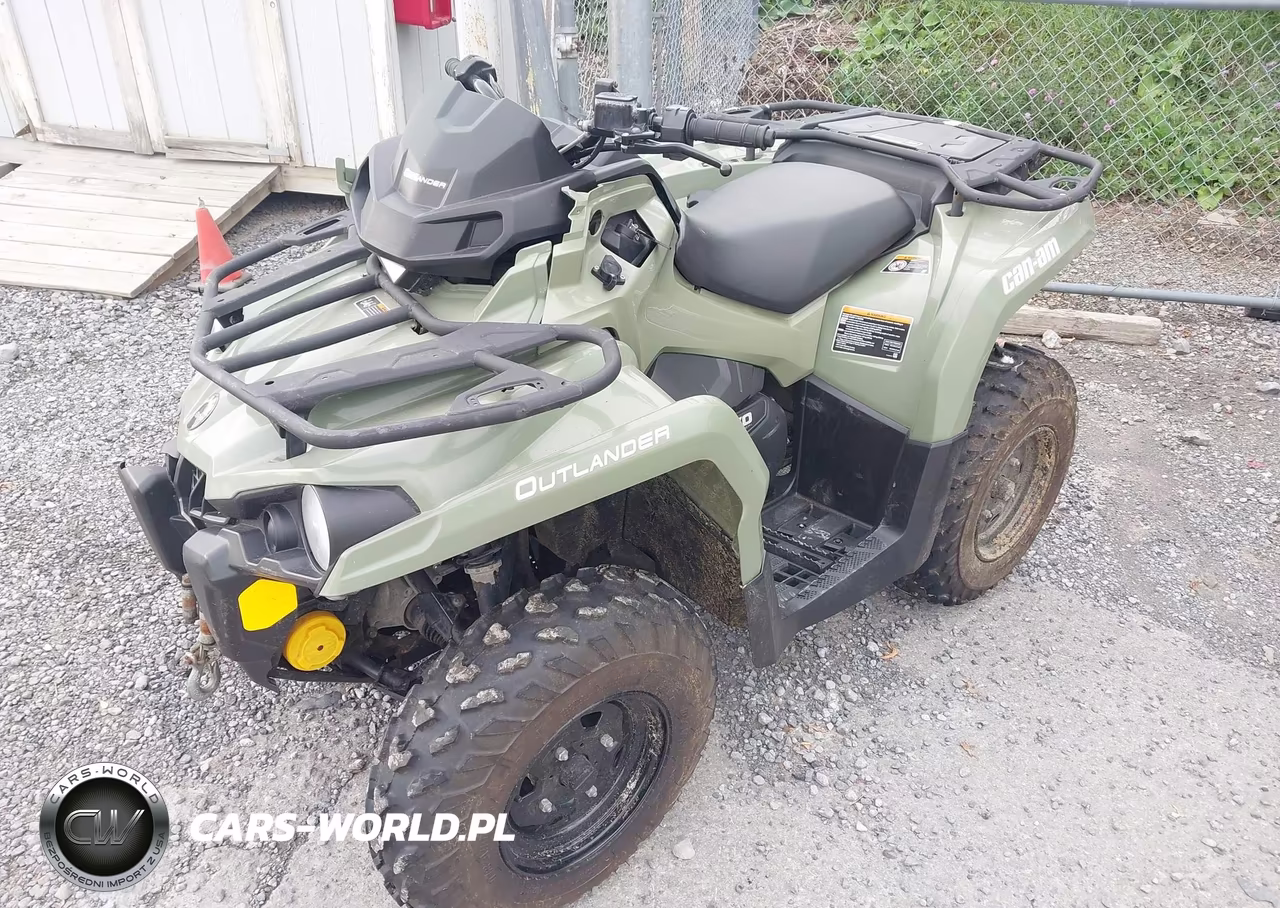 2018 Can-Am Outlander 570-570 Dps VIN:3JBLGAT43JJ000011 - 2