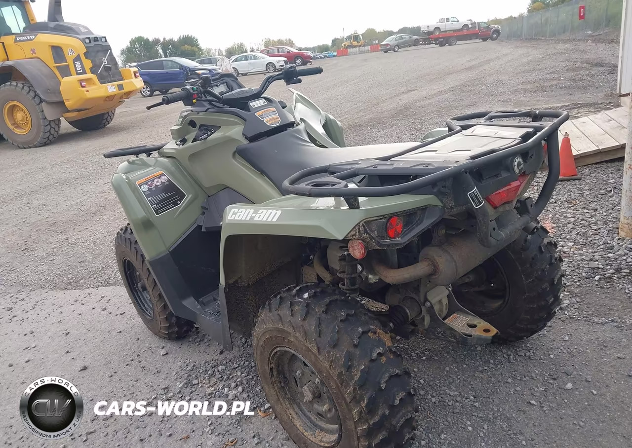 2018 Can-Am Outlander 570-570 Dps VIN:3JBLGAT43JJ000011 - 3