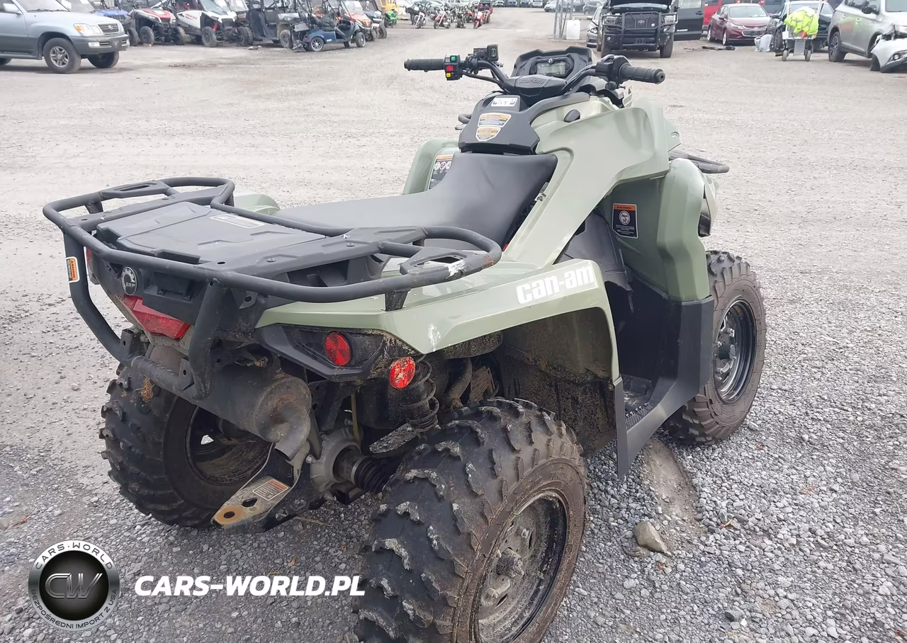 2018 Can-Am Outlander 570-570 Dps VIN:3JBLGAT43JJ000011 - 4