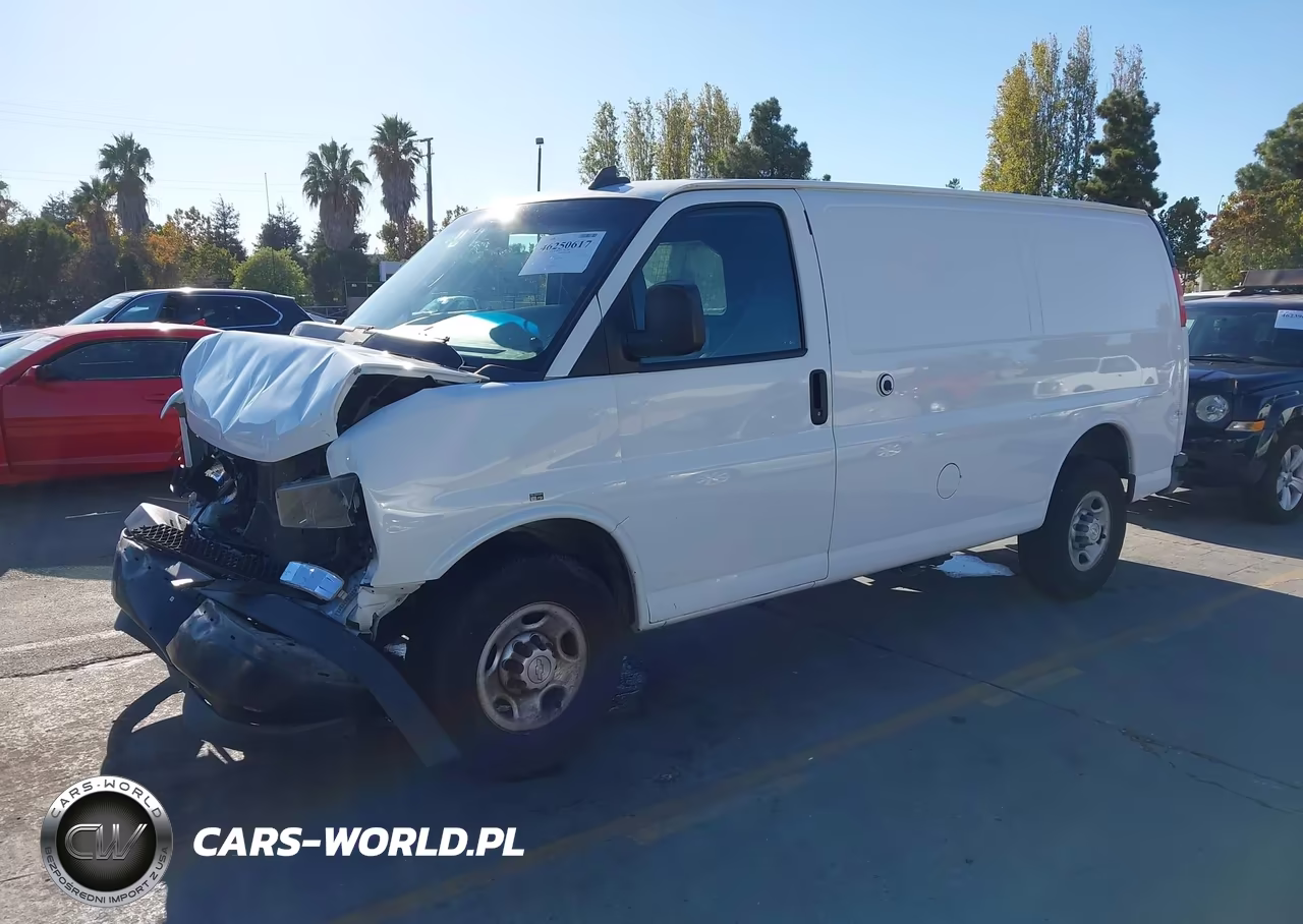 2018 Chevrolet Express 2500 Work Van VIN:1GCWGAFP9J1184799 - 2