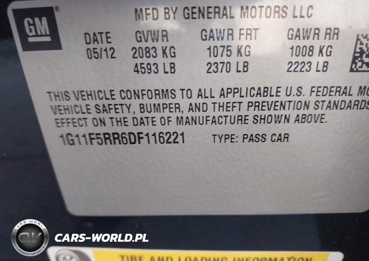 2013 Chevrolet Malibu Eco Premium Audio VIN:1G11F5RR6DF116221 - 9