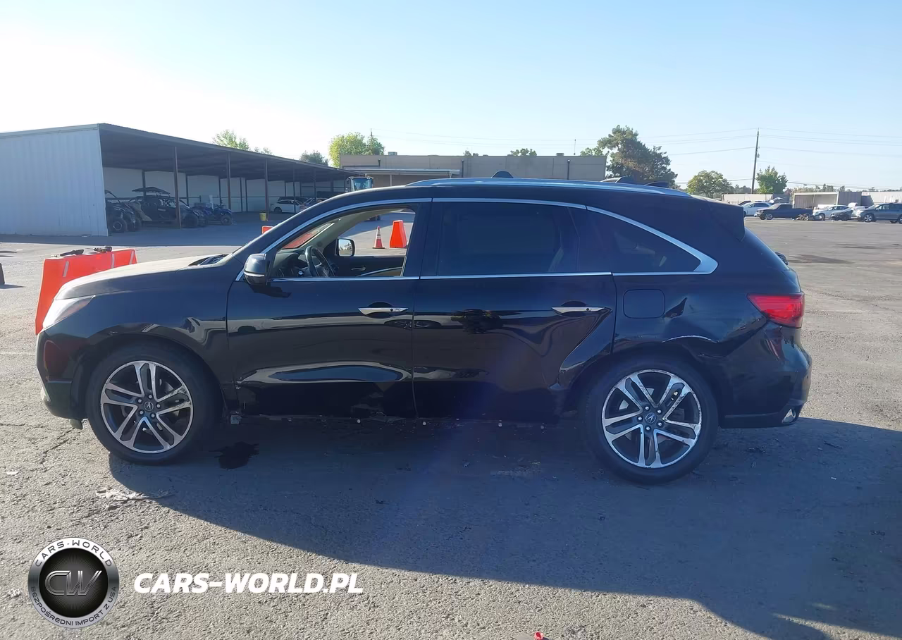 2017 Acura Mdx Advance Entertainment Pkgs VIN:5FRYD4H97HB031517 - 14