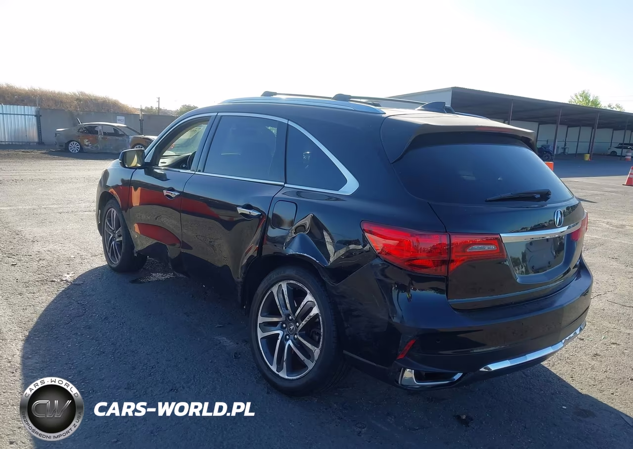 2017 Acura Mdx Advance Entertainment Pkgs VIN:5FRYD4H97HB031517 - 3