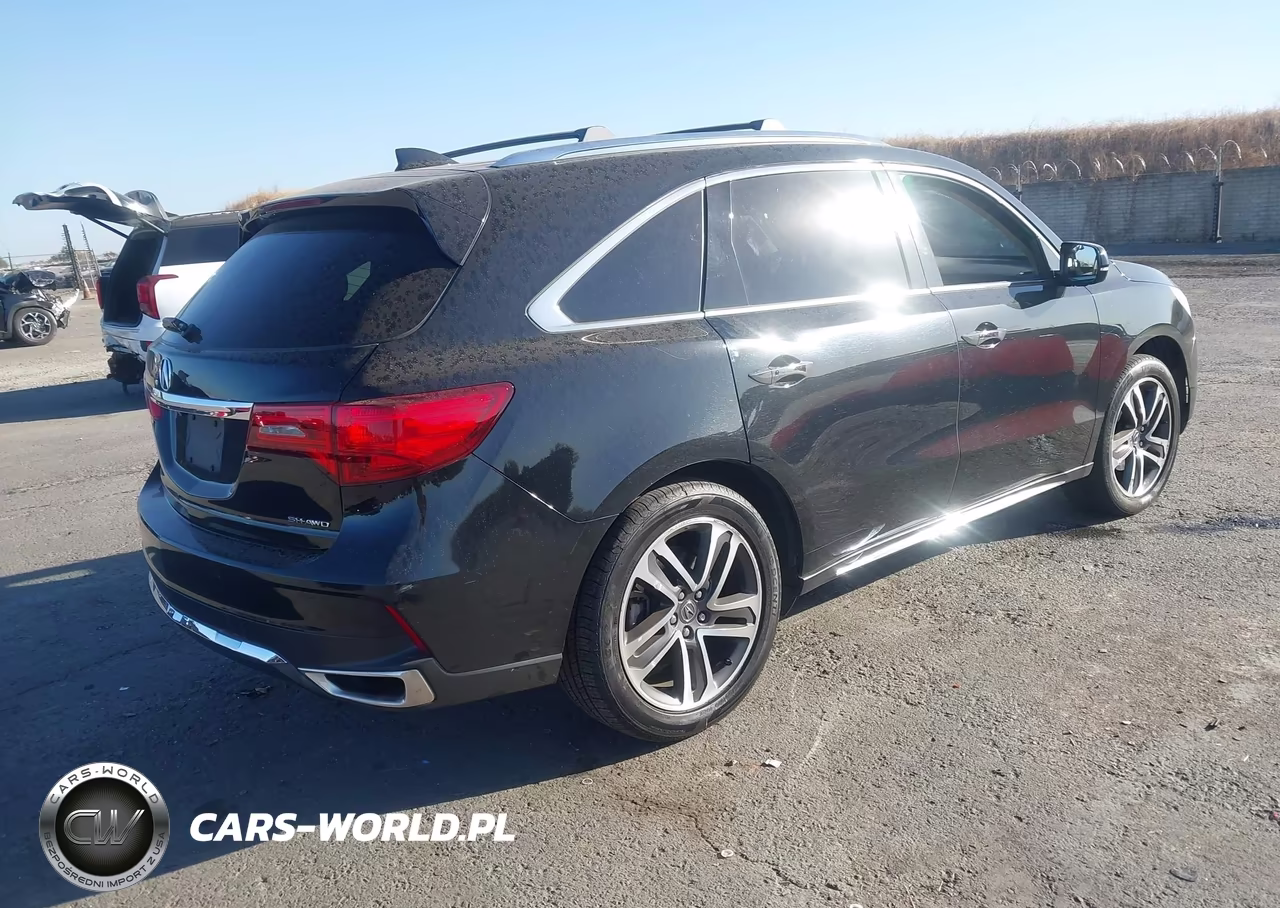 2017 Acura Mdx Advance Entertainment Pkgs VIN:5FRYD4H97HB031517 - 4