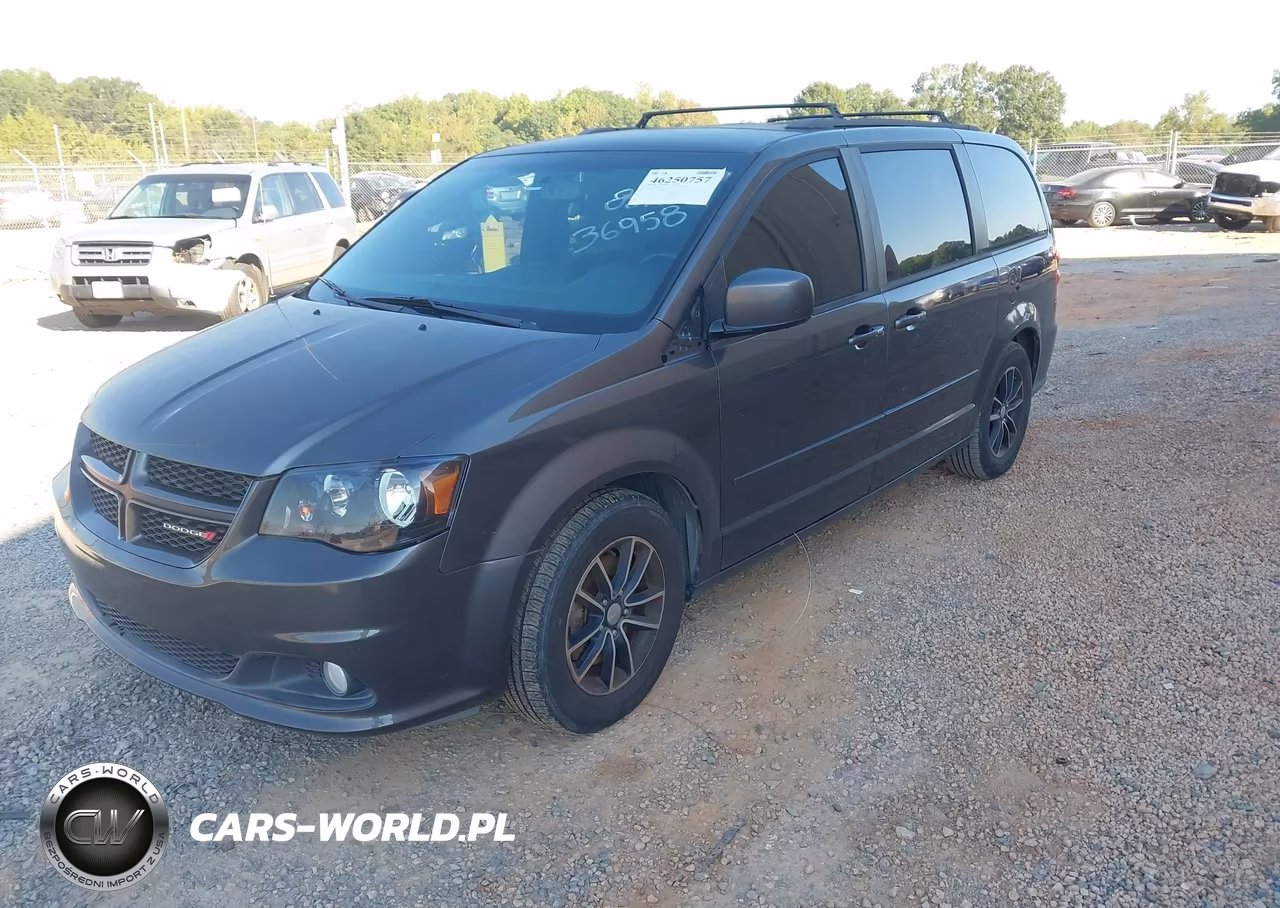 2017 Dodge Grand Caravan Gt VIN:2C4RDGEG3HR736958 - 2