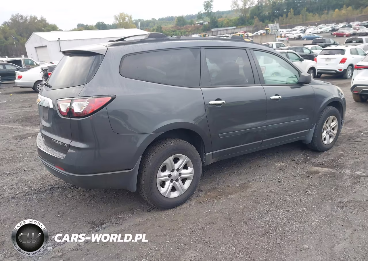 2013 Chevrolet Traverse Ls VIN:1GNKRFED6DJ161800 - 4