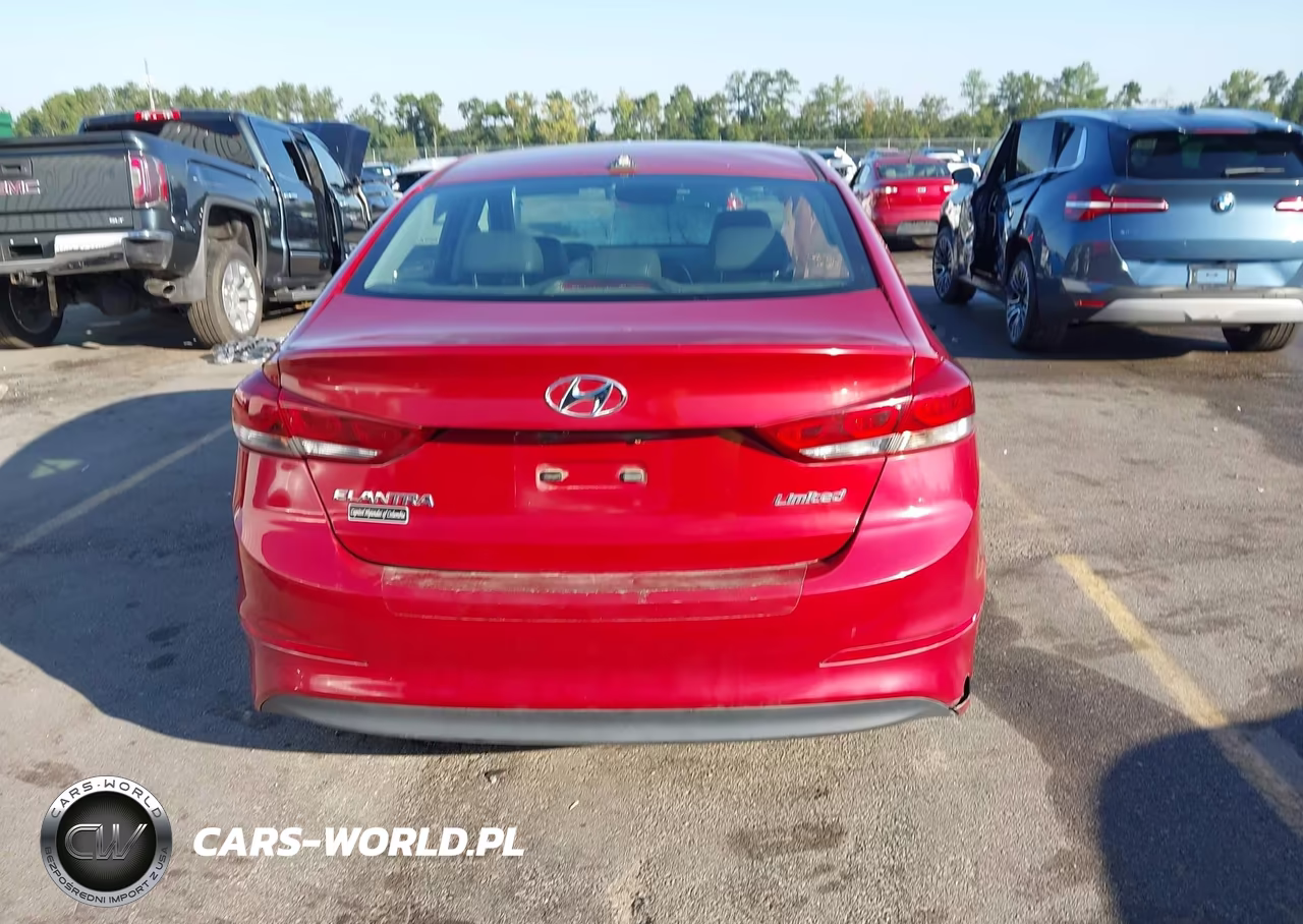 2017 Hyundai Elantra Limited VIN:KMHD84LF5HU127506 - 17